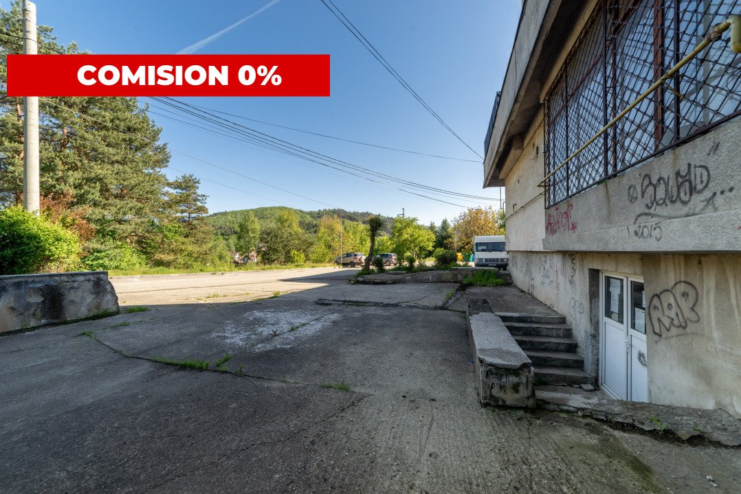 Inchiriere spatiu de depozitare 247 mp, curte 158 mp, Campulung, AG