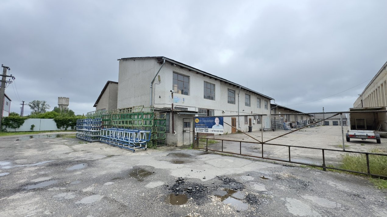  Clădire Industrială Hală Producție, Depozitare, Birouri-Teren 3140 mp - Carei  