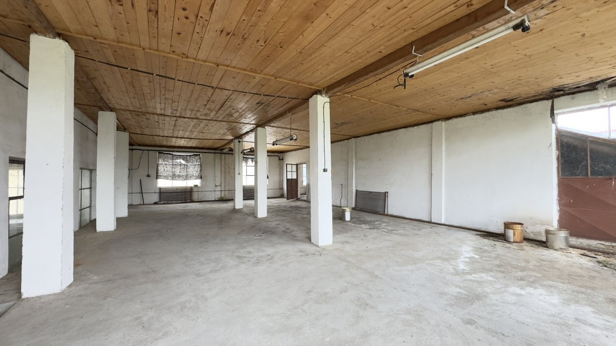  Clădire Industrială Hală Producție, Depozitare, Birouri-Teren 3140 mp - Carei  