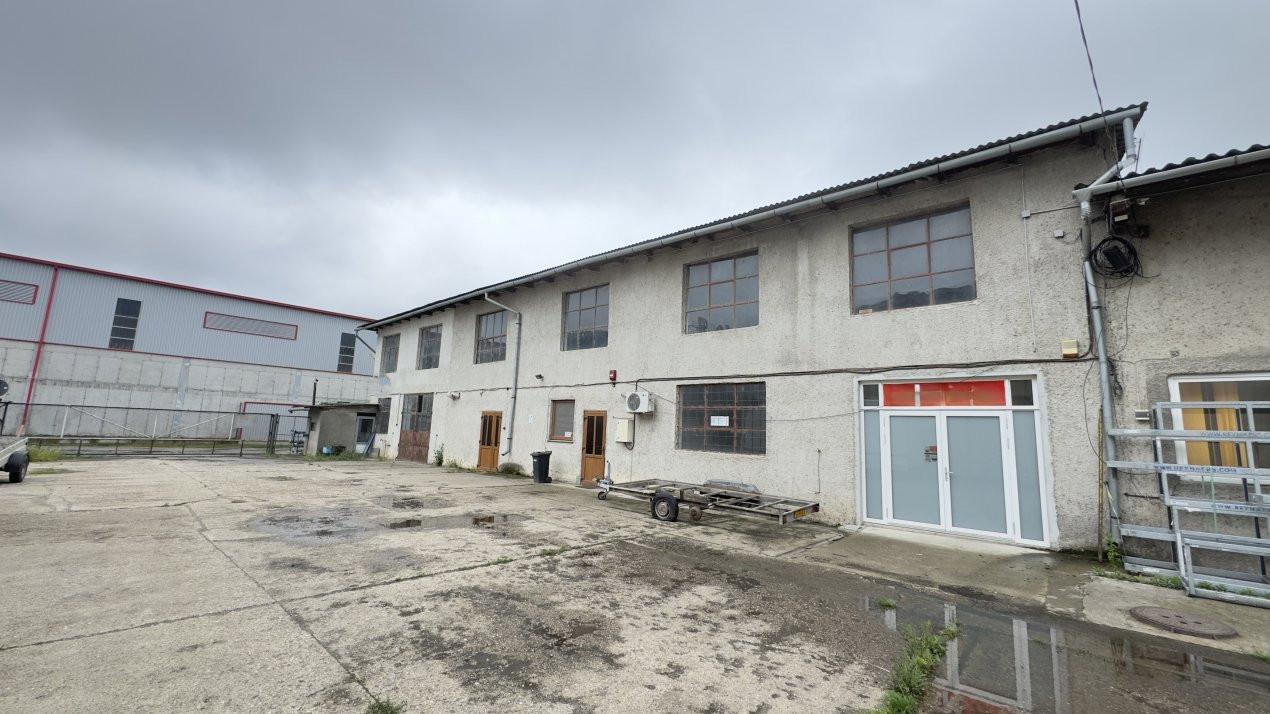  Clădire Industrială Hală Producție, Depozitare, Birouri-Teren 3140 mp - Carei  
