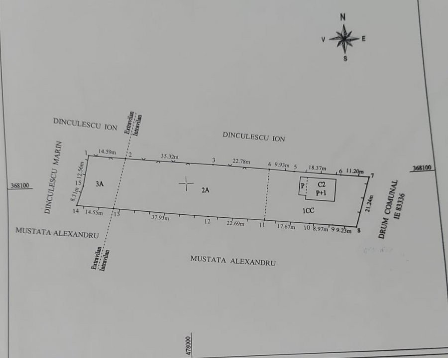 Casă Poiana Lacului-Dinculesti construcție solidă, zonă linistita teren generos