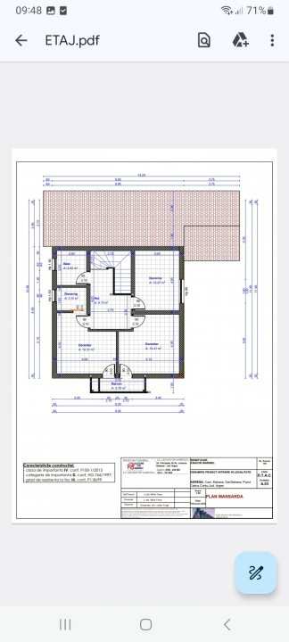 Casa Babana, Arges  P+1+pod - in constructie 