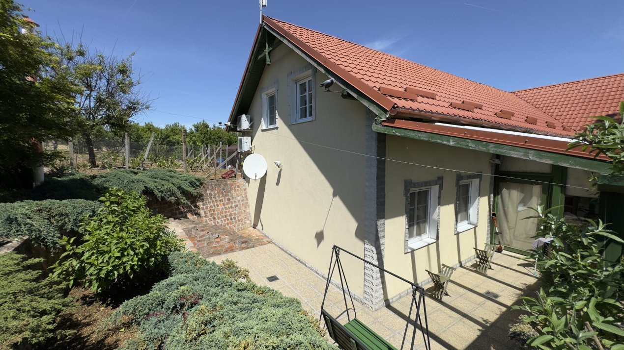 Casa din Vie 6 camere D+P+M Teren 5431 mp, Str. Grădina Viilor-Carei-Comision 0%