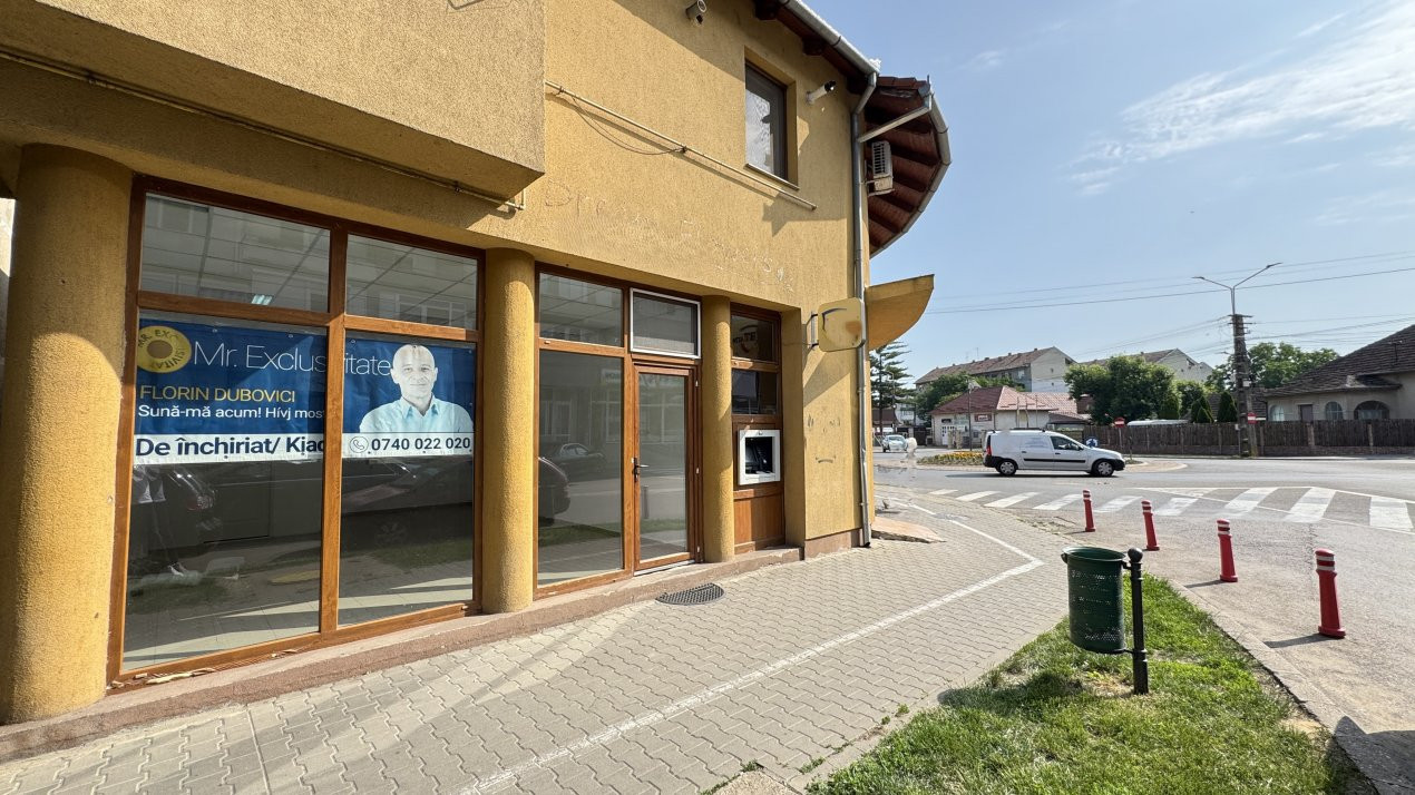 Inchiriere Spațiu Comercial 33 mp, Zona Edex - Carei - Comision 0% chiriaș