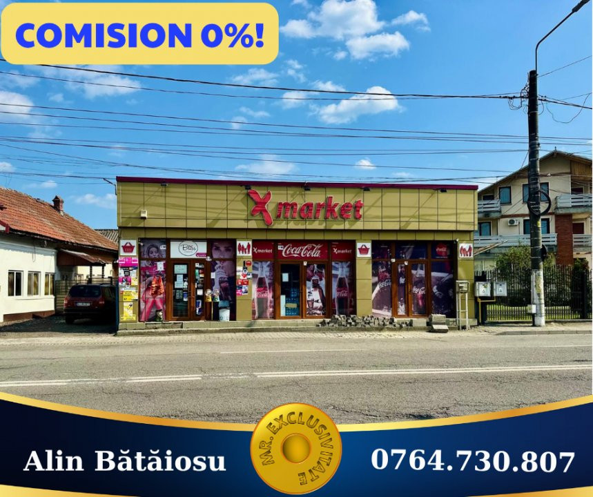 Spațiu comercial cu panouri solare, Târgu Jiu, Calea Severinului
