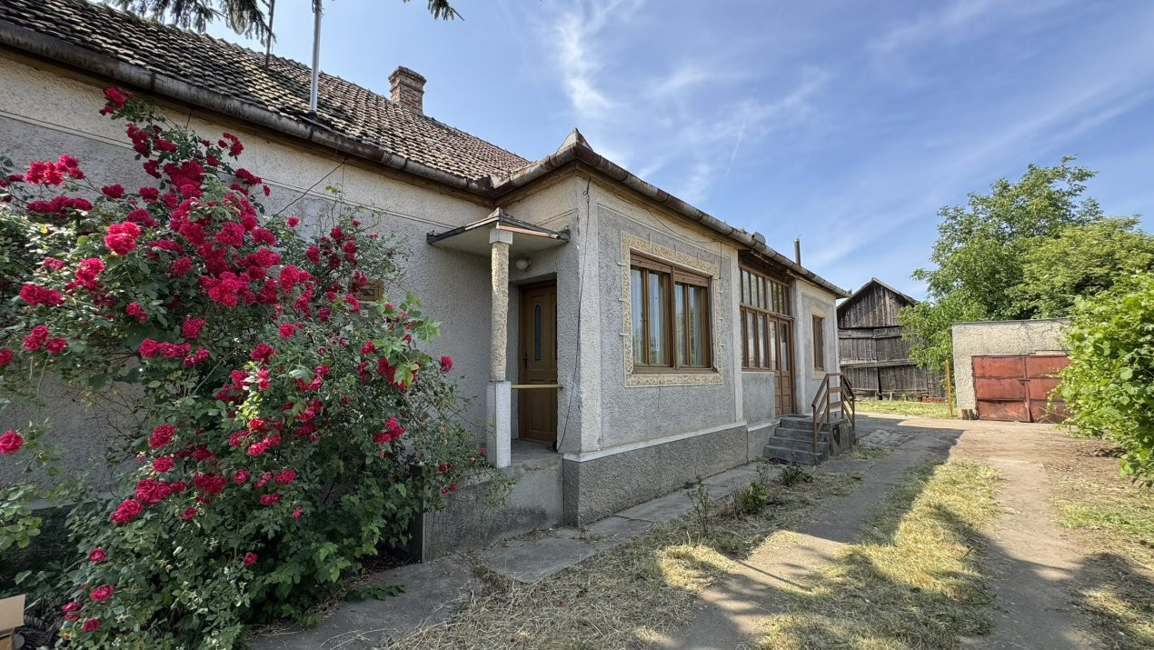 Casă 3 camere, Teren 1079 mp Berveni SM - Comision 0% cumpărător