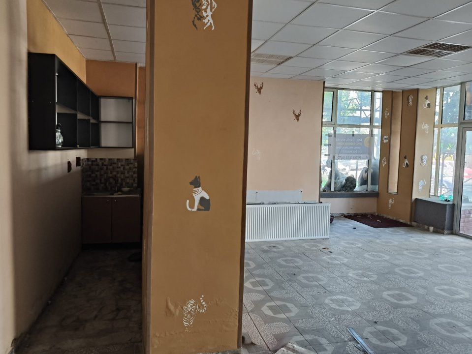 Spațiu comercial de închiriat –  lângă Colegiul Național Spiru Haret