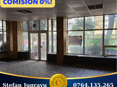 Spațiu comercial de închiriat –  lângă Colegiul Național Spiru Haret