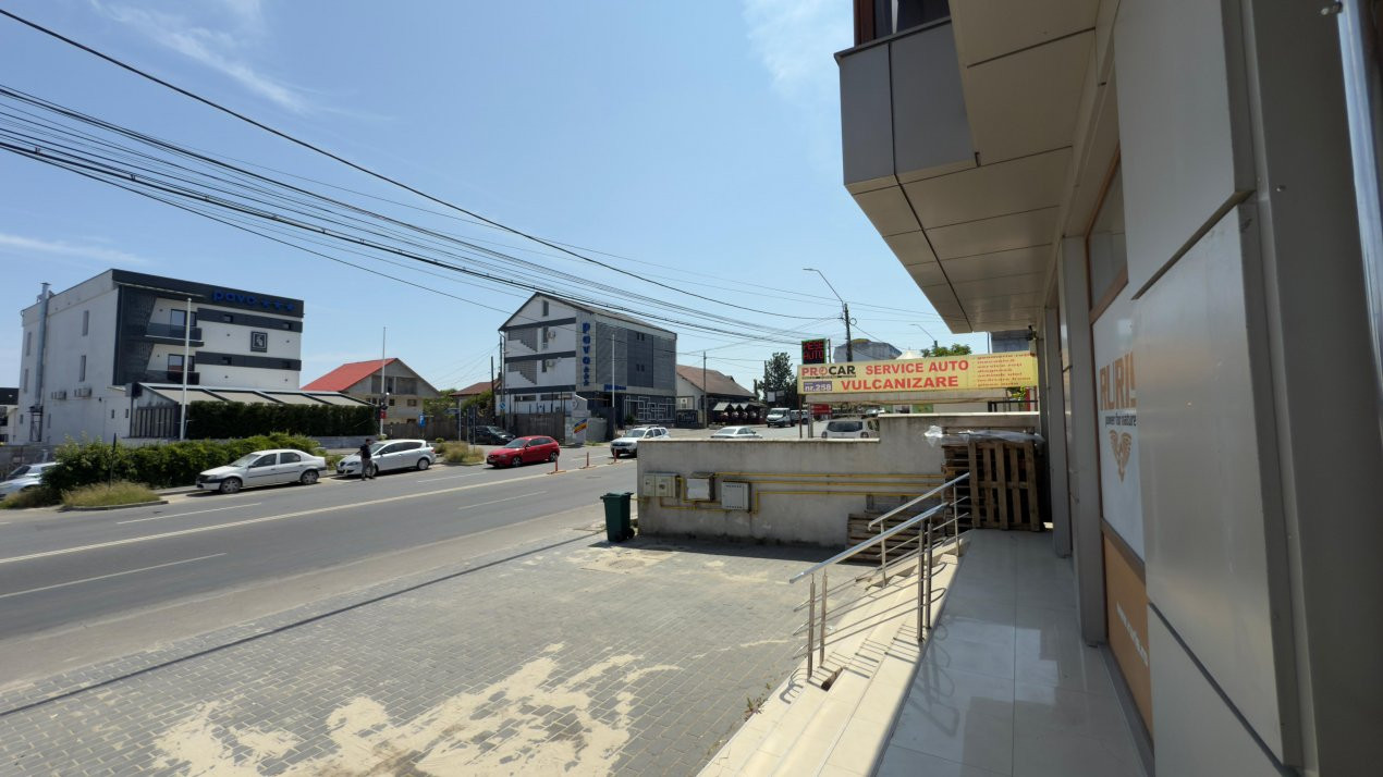 De inchiriat-Spatiu comercial Calea Craiovei-Zona cu trafic auto intens-Parcare