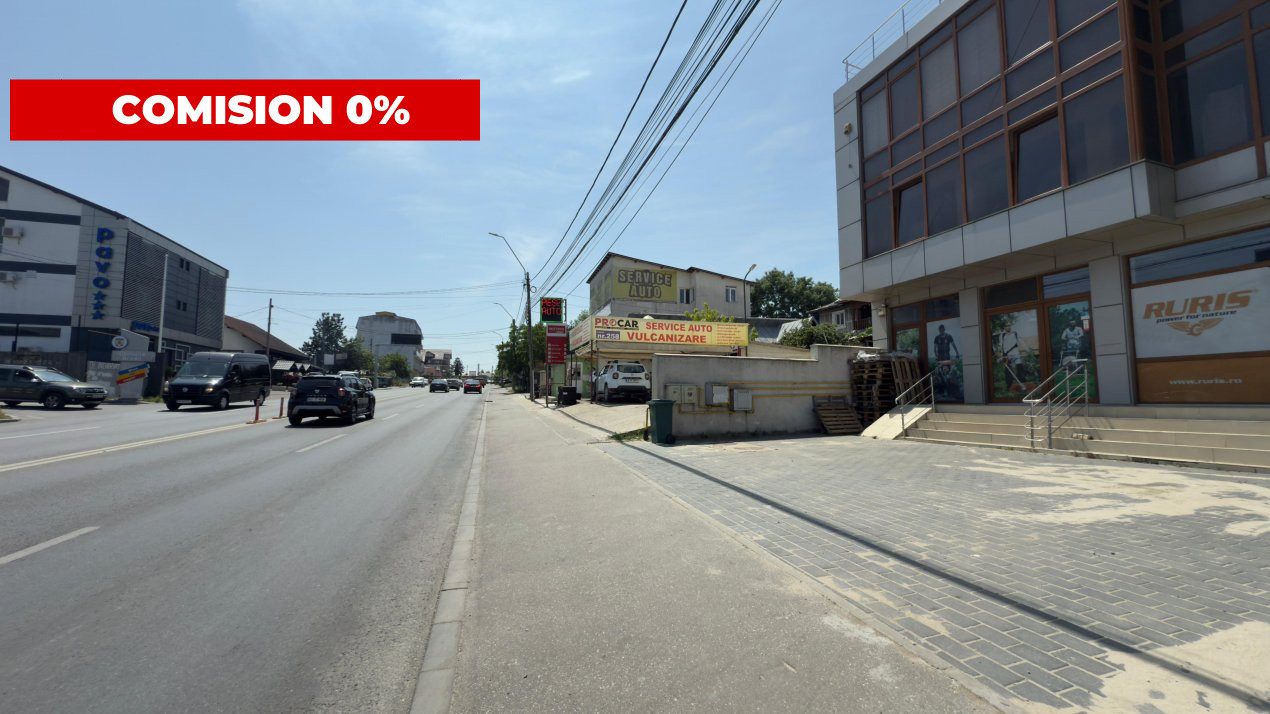 De inchiriat-Spatiu comercial Calea Craiovei-Zona cu trafic auto intens-Parcare