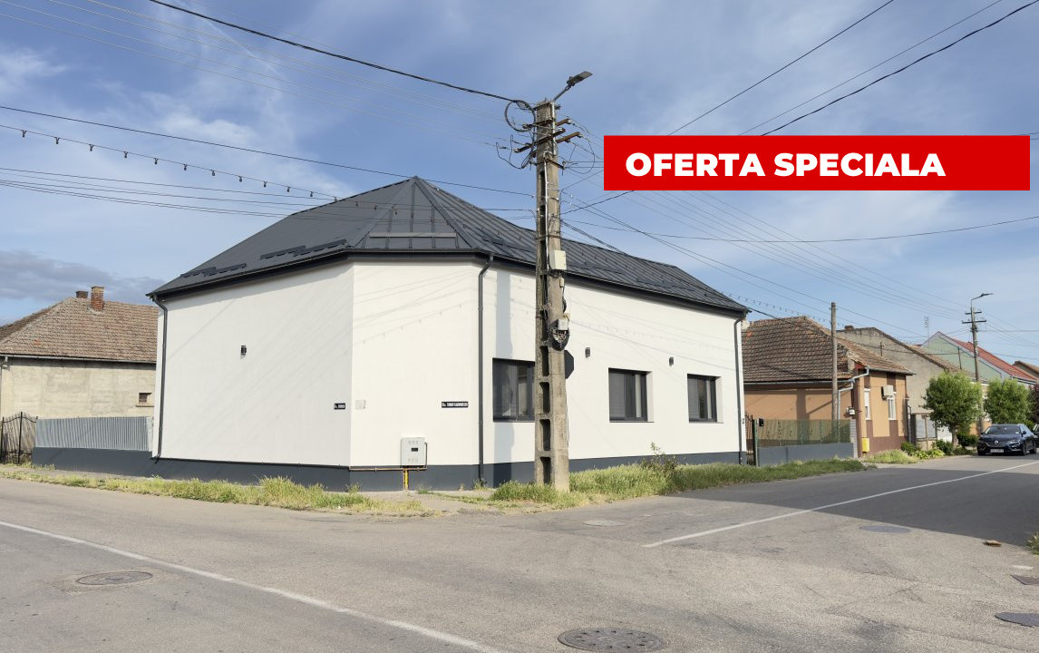 SUPER OFERTĂ! Casă 3 camere 154 mp, Teren 630 mp - Str. T. Vladimirescu - Carei 