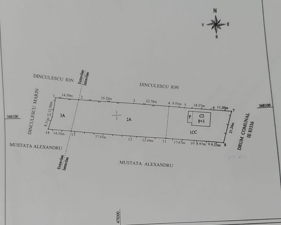 Casă Poiana Lacului-Dinculesti construcție solidă, zonă linistita teren generos