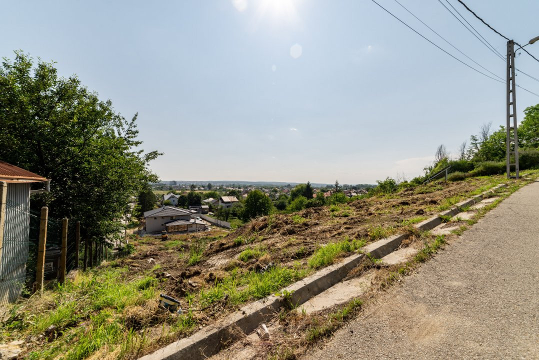 Teren cu cea mai spectaculoasa priveliste din Stefanesti- str. Coasta Campului