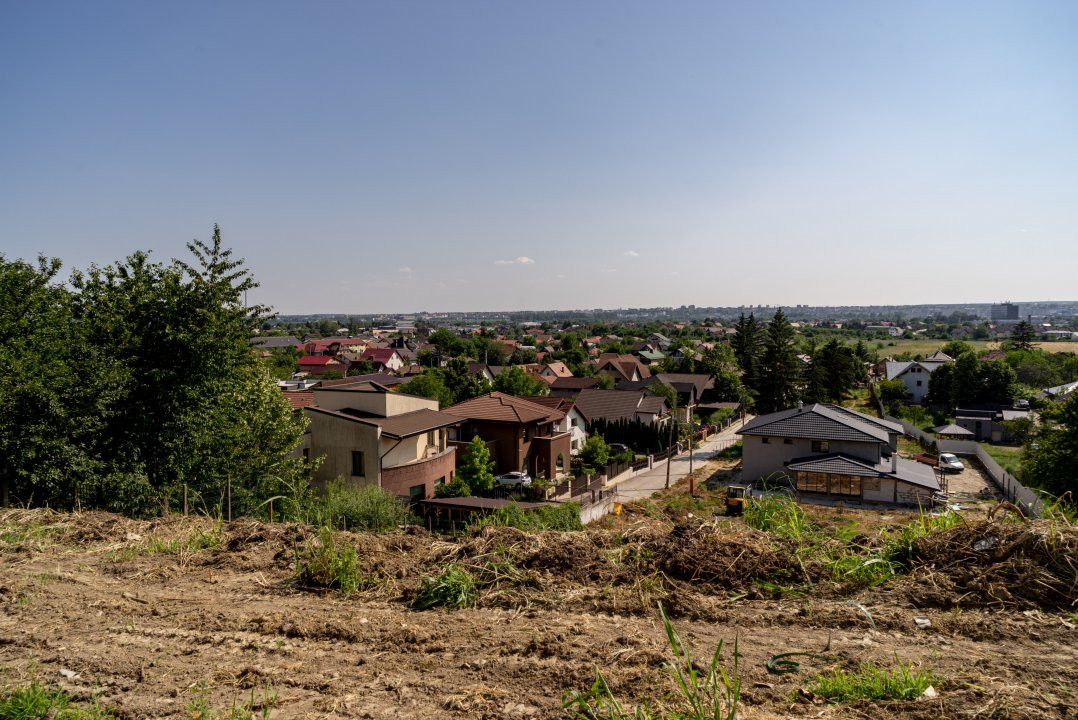 Teren cu cea mai spectaculoasa priveliste din Stefanesti- str. Coasta Campului