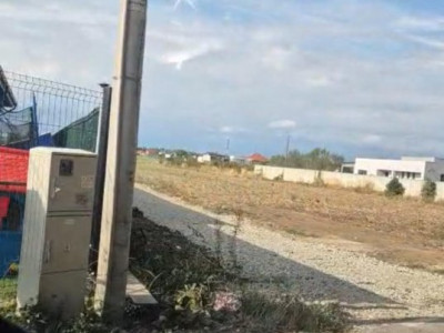 Teren 625 mp Ghermanesti - cu gaz si curent electric