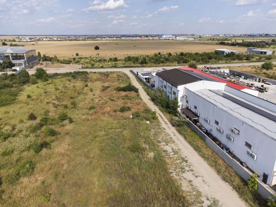 Teren de 5.000 mp langa Fabrica de Avioane - pozitie strategica in Ghercesti