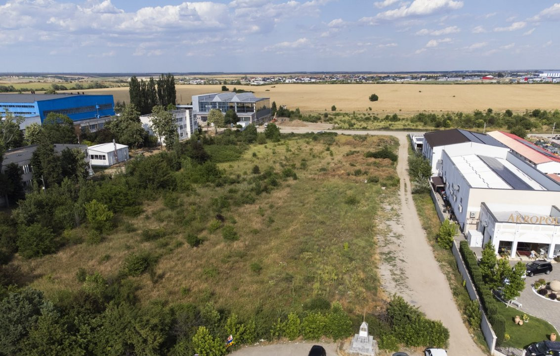 Teren de 5.000 mp langa Fabrica de Avioane - pozitie strategica in Ghercesti
