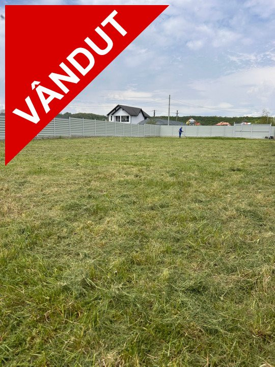 Teren 1076 mp Bascov-Macesului priveliste spre padure