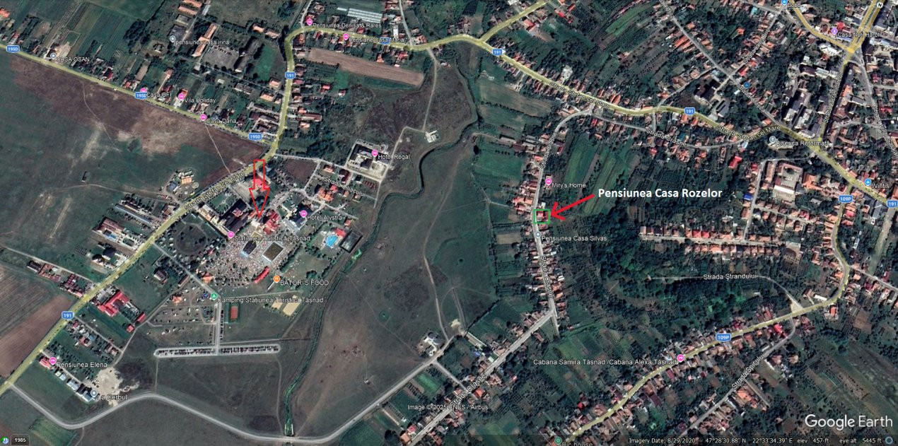 Oportunitate de investiție – Pensiune în stațiunea Tășnad, jud. Satu Mare