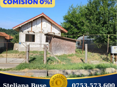  Casă P+M la gri de vânzare – Rasova, comuna Bălești