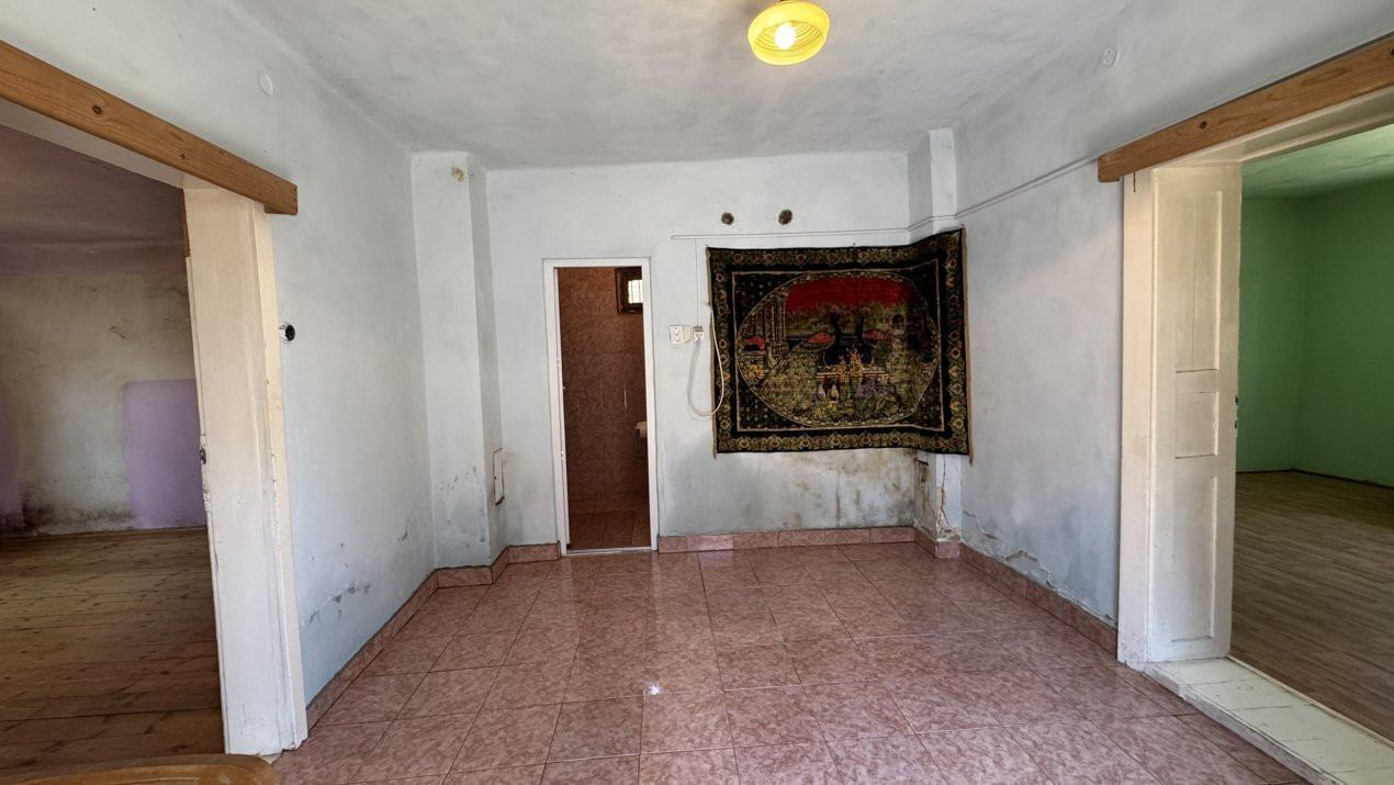 Casă 2 camere, Teren 586 mp Str. N. Grigorescu - Carei - Comision 0% cumpărător