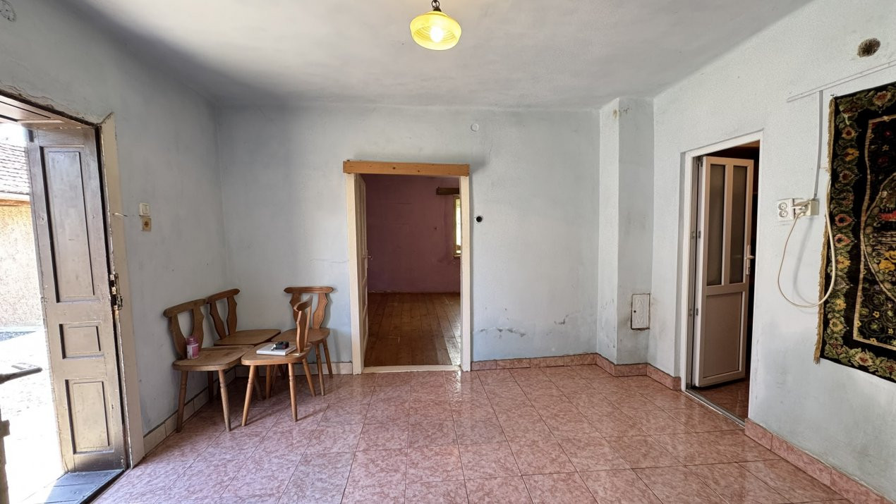 Casă 2 camere, Teren 586 mp Str. N. Grigorescu - Carei - Comision 0% cumpărător