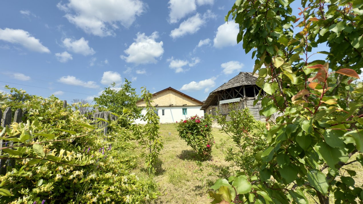 Casa traditionala -Rachitele de Jos, dealul Bogdanului com.Cocu-Arges!