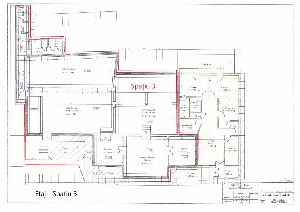 Spații de Inchiriat - Proprietate cu funcțiuni mixte – Str. Căplenilor Carei