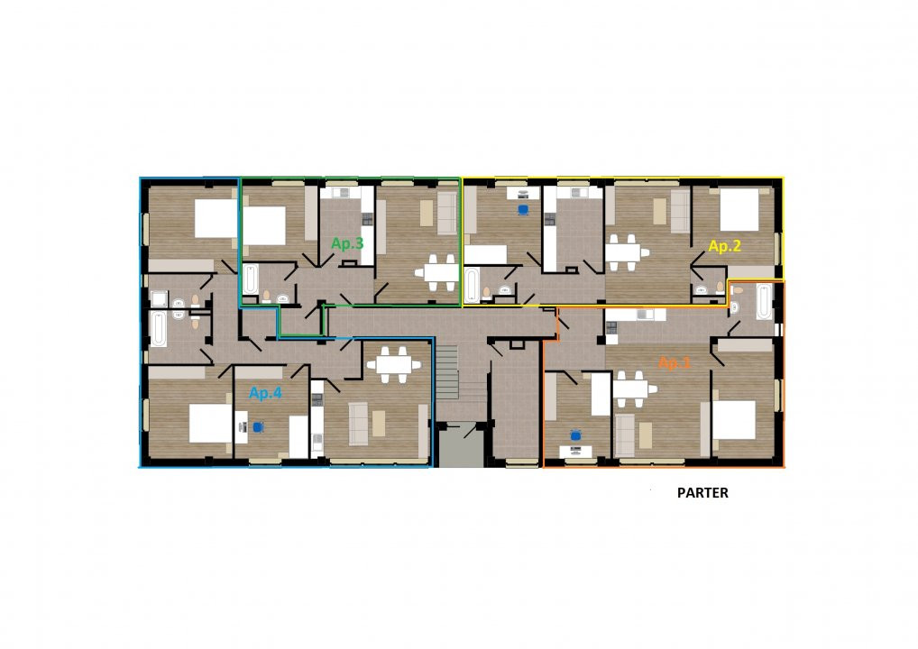Zorilor Residence, Apartamente Noi 2-3-4 camere - Str. Zorilor - Carei