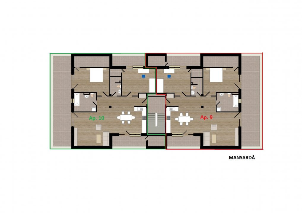 Zorilor Residence, Apartamente Noi 2-3-4 camere - Str. Zorilor - Carei