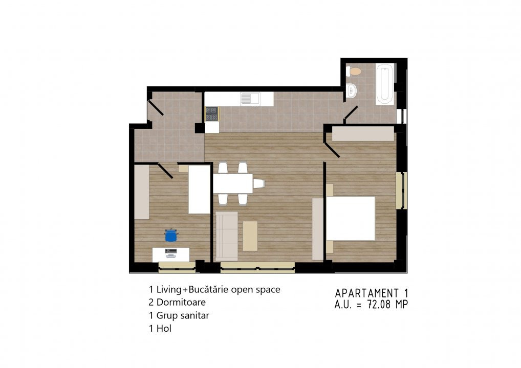 Zorilor Residence, Apartamente Noi 2-3-4 camere - Str. Zorilor - Carei