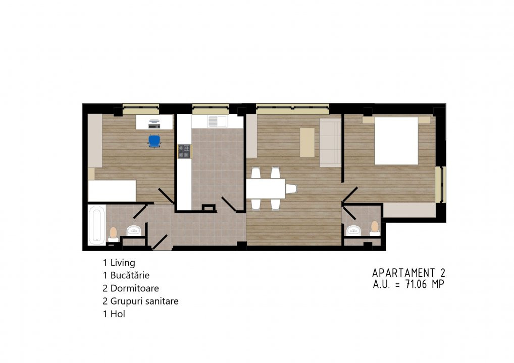 Zorilor Residence, Apartamente Noi 2-3-4 camere - Str. Zorilor - Carei