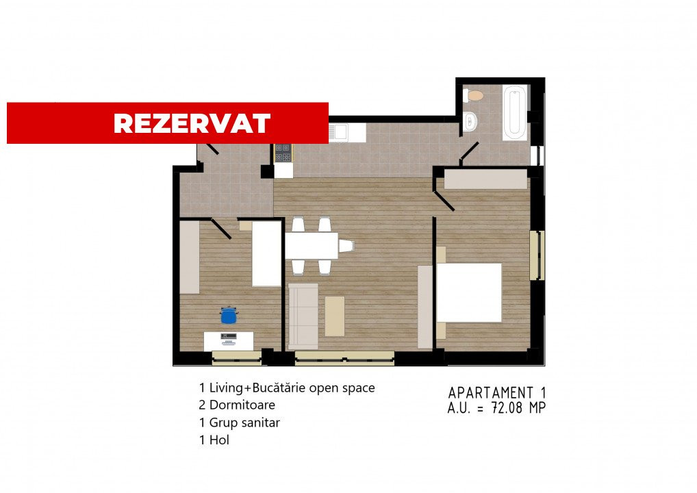 Zorilor Residence, Apartamente Noi 2-3-4 camere - Str. Zorilor - Carei