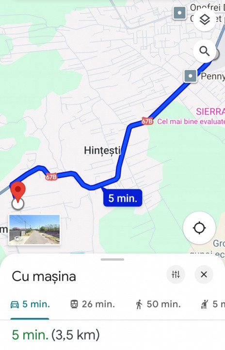 Teren 500 mp intravilan Smeura Stoenari - 4 loturi
