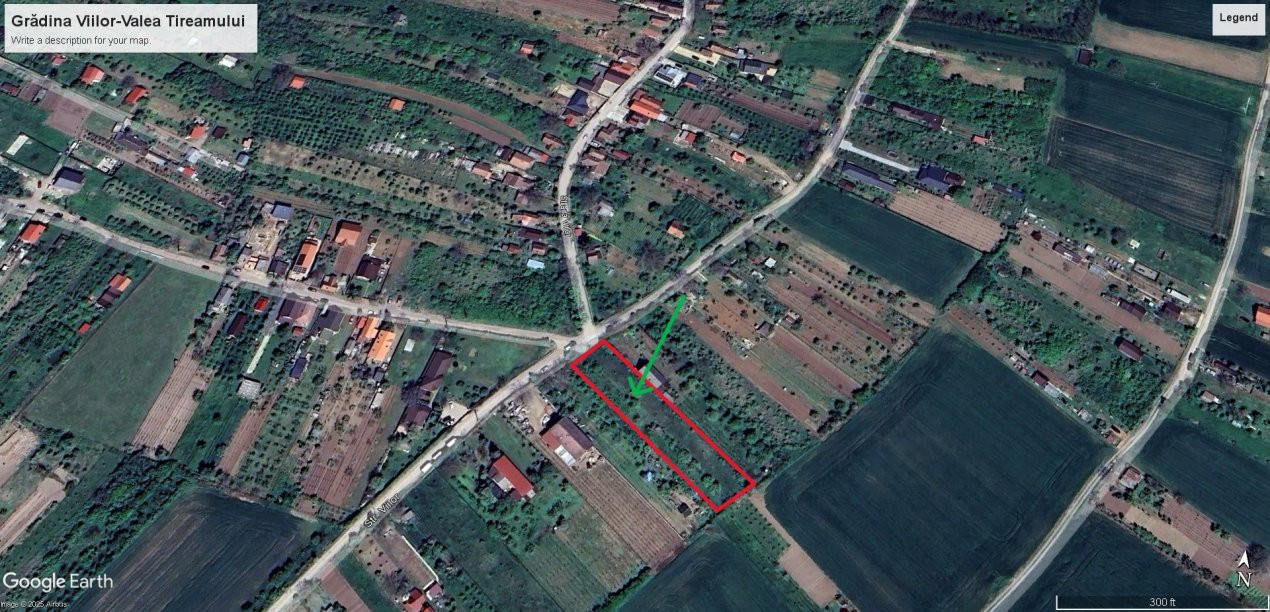 De vânzare Teren extravilan 2000 mp Carei – Grădina Viilor, Valea Tireamului 