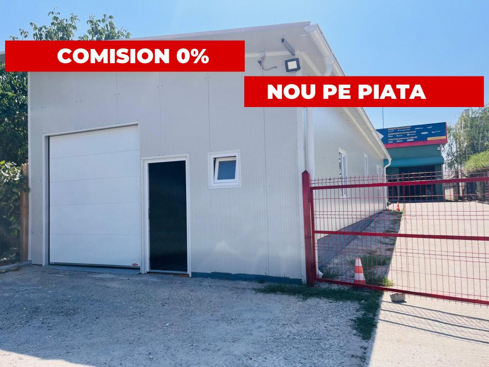 Hala noua 105 mp pretabila depozit/comert – zona Selgros