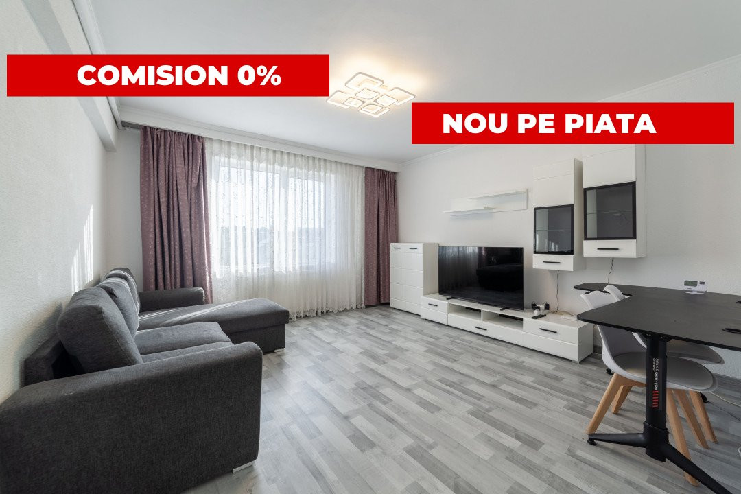 Ultracentral Primarie Pitești – ap. 2 camere + loc de parcare, decomandat