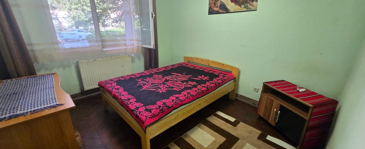 Închiriere apartament 2 camere – în zona Liceului de arte, Parter
