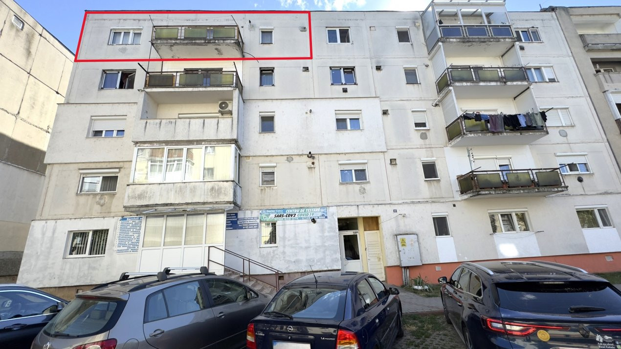Apartament 2 camere Etaj IV, Carei MV1 -Zona Dr.Coica-Str. N.Titulescu