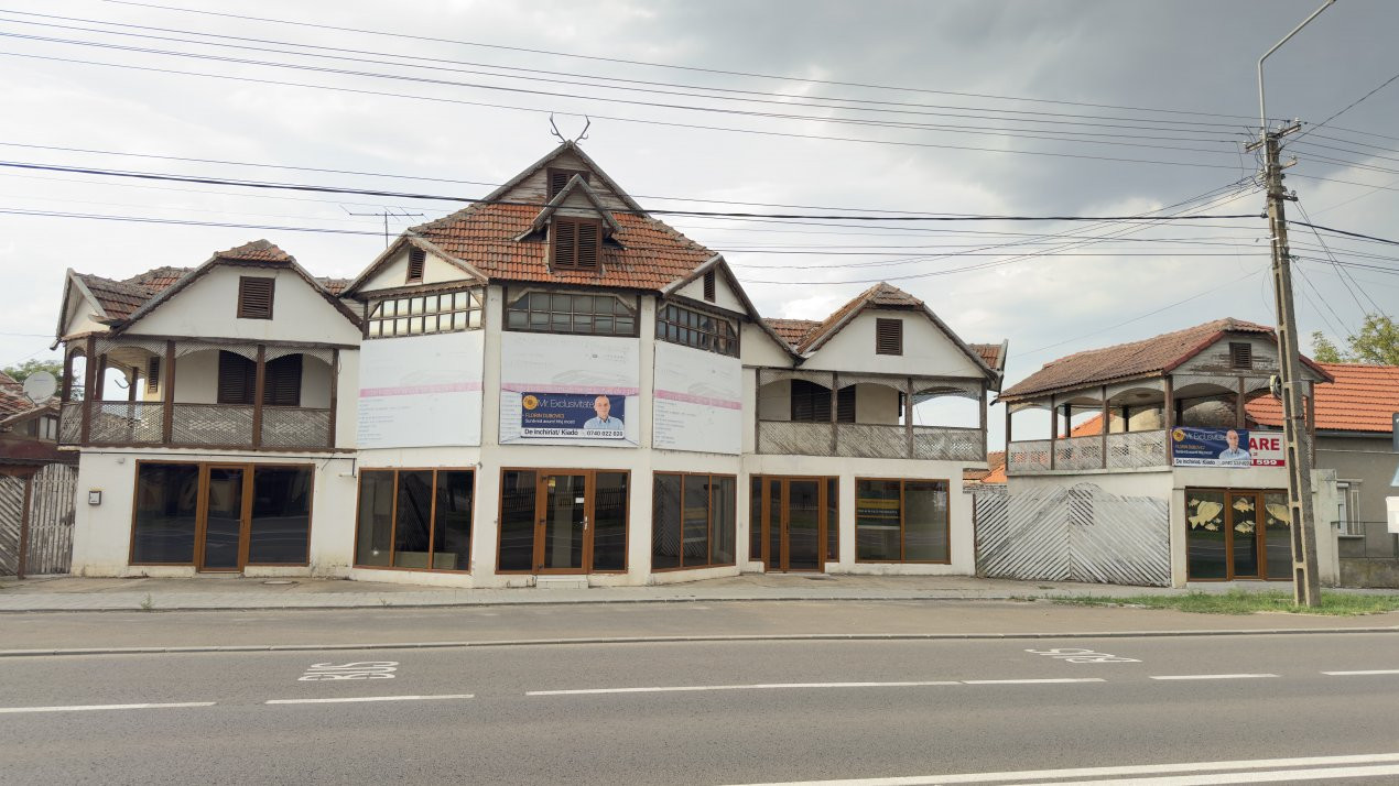Spațiu de Inchiriat 184 mp, curte 280 mp, B-dul 25 Oct - Carei