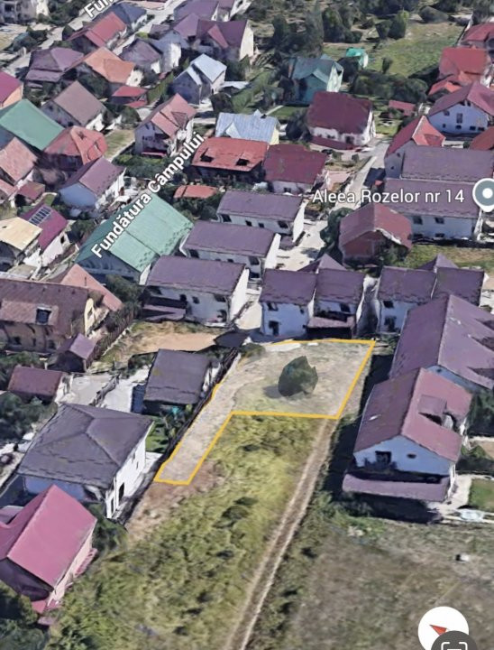 eren intravilan 446 mp – Strada Pinilor, zonă exclusivistă foarte căutată