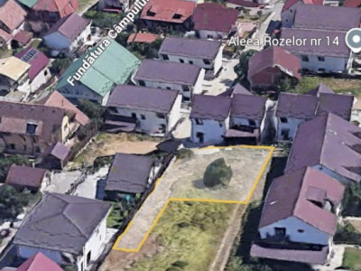 eren intravilan 446 mp – Strada Pinilor, zonă exclusivistă foarte căutată