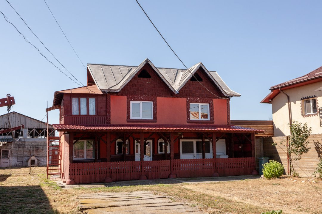 Schimb casa P+1 cu teren generos in Bradu cu apartament in Pitești