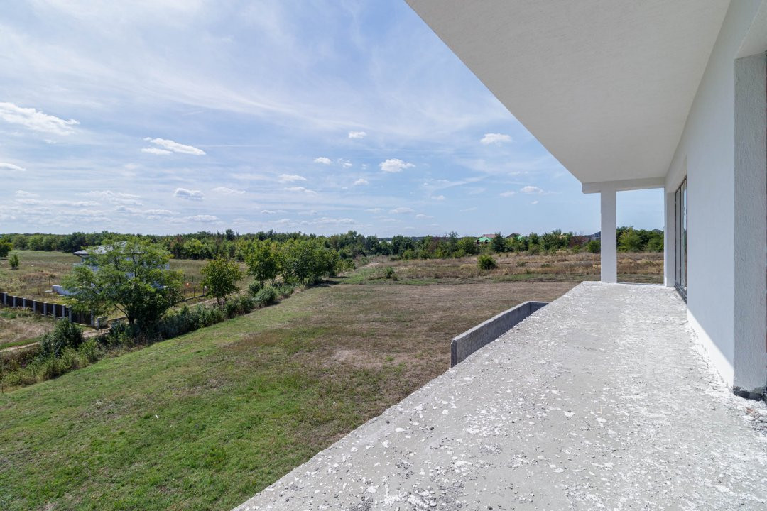 Vila modernă P+1 cu piscină și teren generos – Corbeanca, str. Laguna Albastra