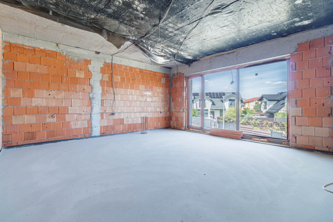 Vila modernă P+1 cu piscină și teren generos – Corbeanca, str. Laguna Albastra
