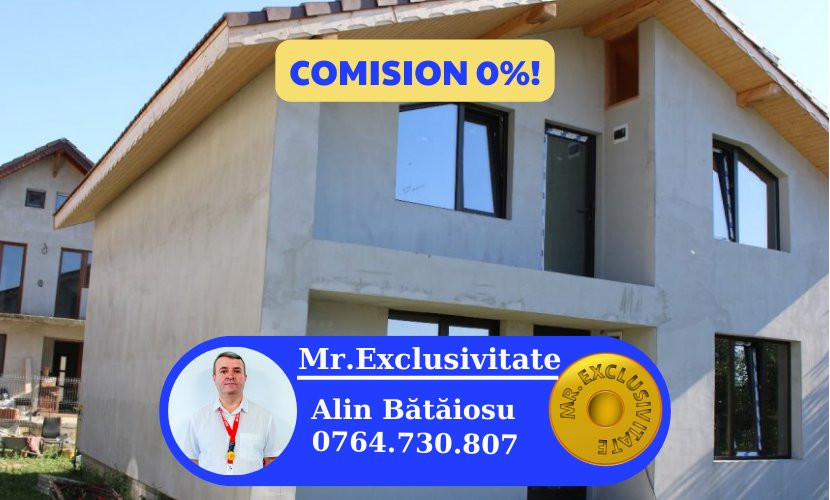 Casă P+M semifinisată în Preajba Mare–personalizeaz-o după stilul tău!