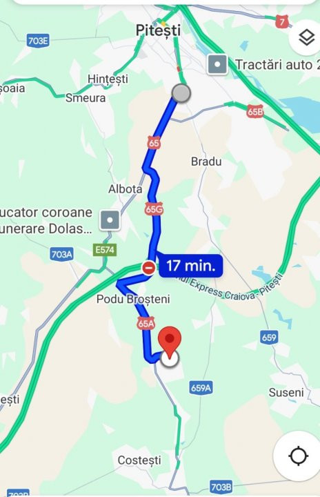 Teren de vânzare – 1500 mp, Broșteni, jud. Argeș