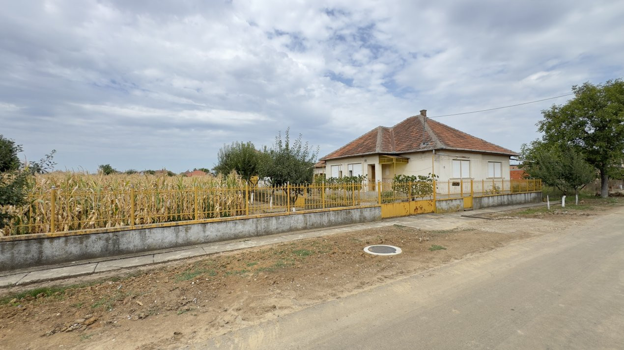 Casă 3 camere, Teren 2347 mp Loc. Lucăceni Jud. Satu Mare-Comision 0% cumpărător