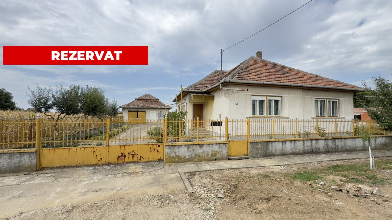 Casă 3 camere, Teren 2347 mp Loc. Lucăceni Jud. Satu Mare-Comision 0% cumpărător