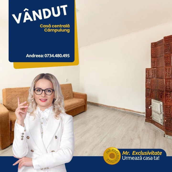 Oportunitate rară! Casă cu curte la munte-Campulung Muscel!